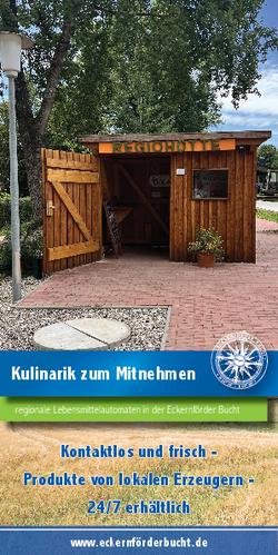 Kulinarik zum Mitnehmen in der Eckernförder Bucht: 5 regionale Lebensmittelautomaten im Naturpark Hüttener Berge